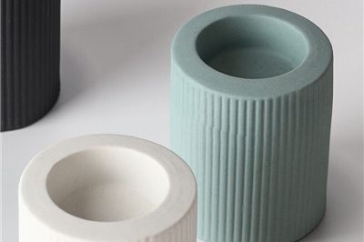 Ceramic candle holders small vessel for home decor (5)