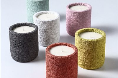Color cement candle jar wholesale with good price (3)