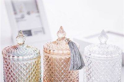 Crystal glass luxury design hot sale candle jar (5)