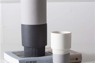 Custom matte embossed large empty candle container (1)