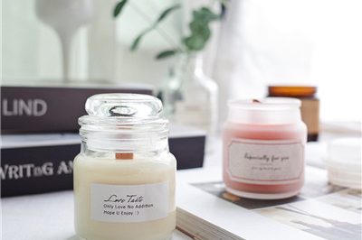 Empty cheap clear glass candle container (1)