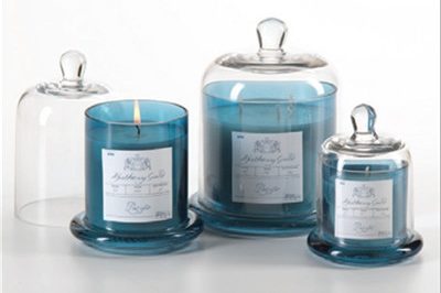 Factory direct sale round glass cloche candle jar (4)