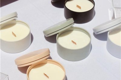 Good quality 8 oz round empty candle tin jar (1)