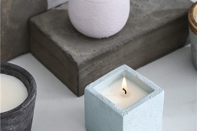 Good quality retro cement candle holder container wholesale (6)