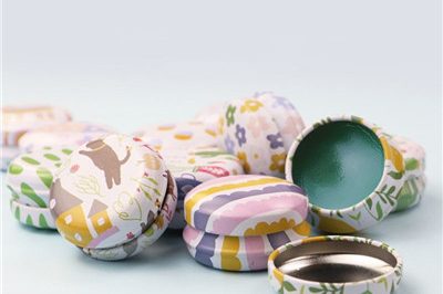 Wedding travel gift decorative colored candle tin (4)