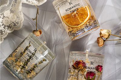 Wholesale empty glass decoration candle container (1)