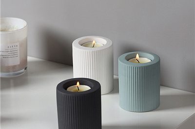 Wholesale makeing with cheap cement empty candle jar (3)