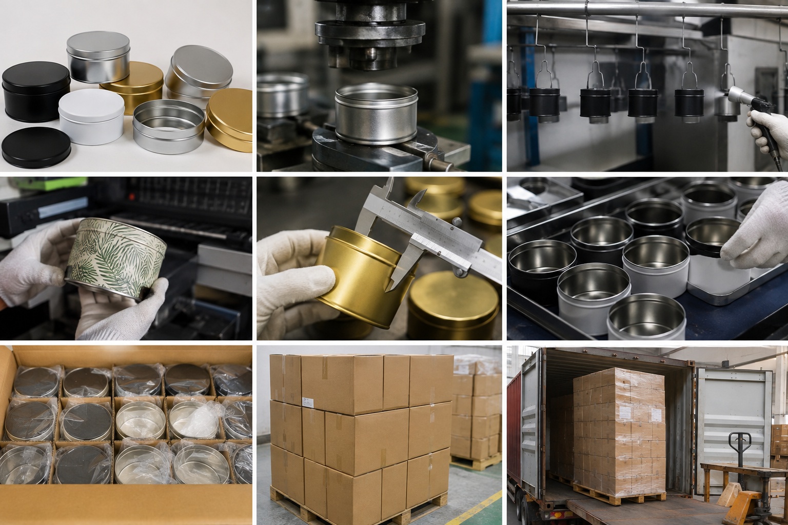 Candle Tins