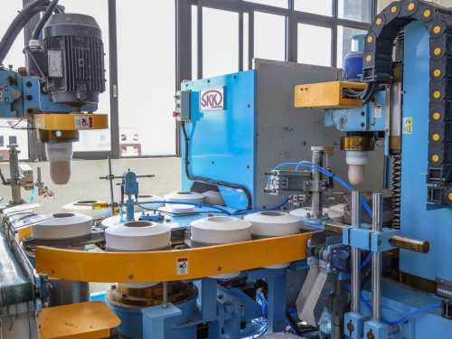 Ceramic Candle Container Surface Finishing Equipment