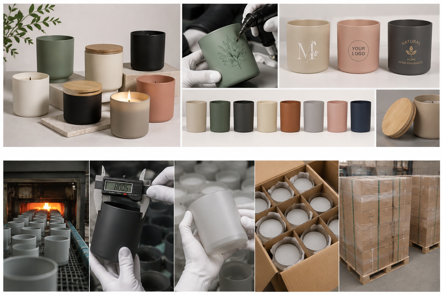 Matte Candle Jar